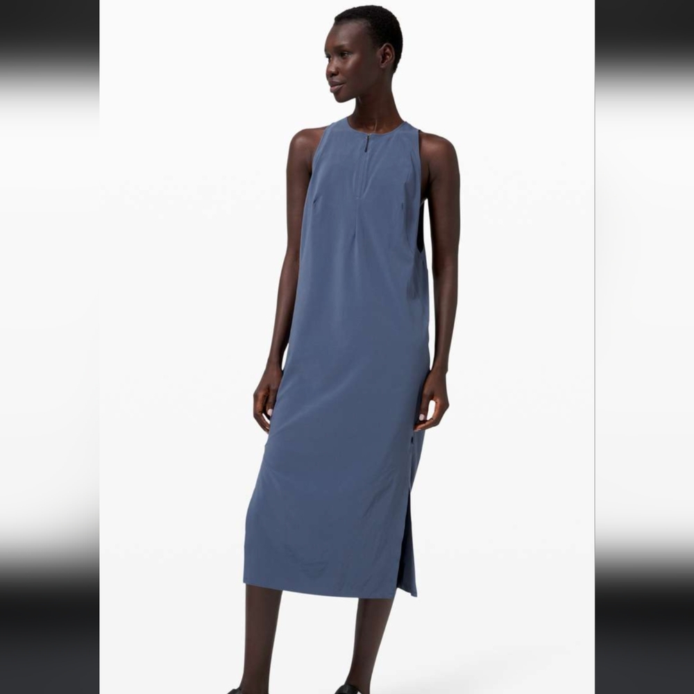 NWT Lululemon Lahar Dress XS Ink Blue